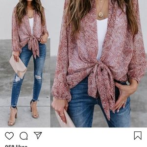 Shirt by Vici, worn once